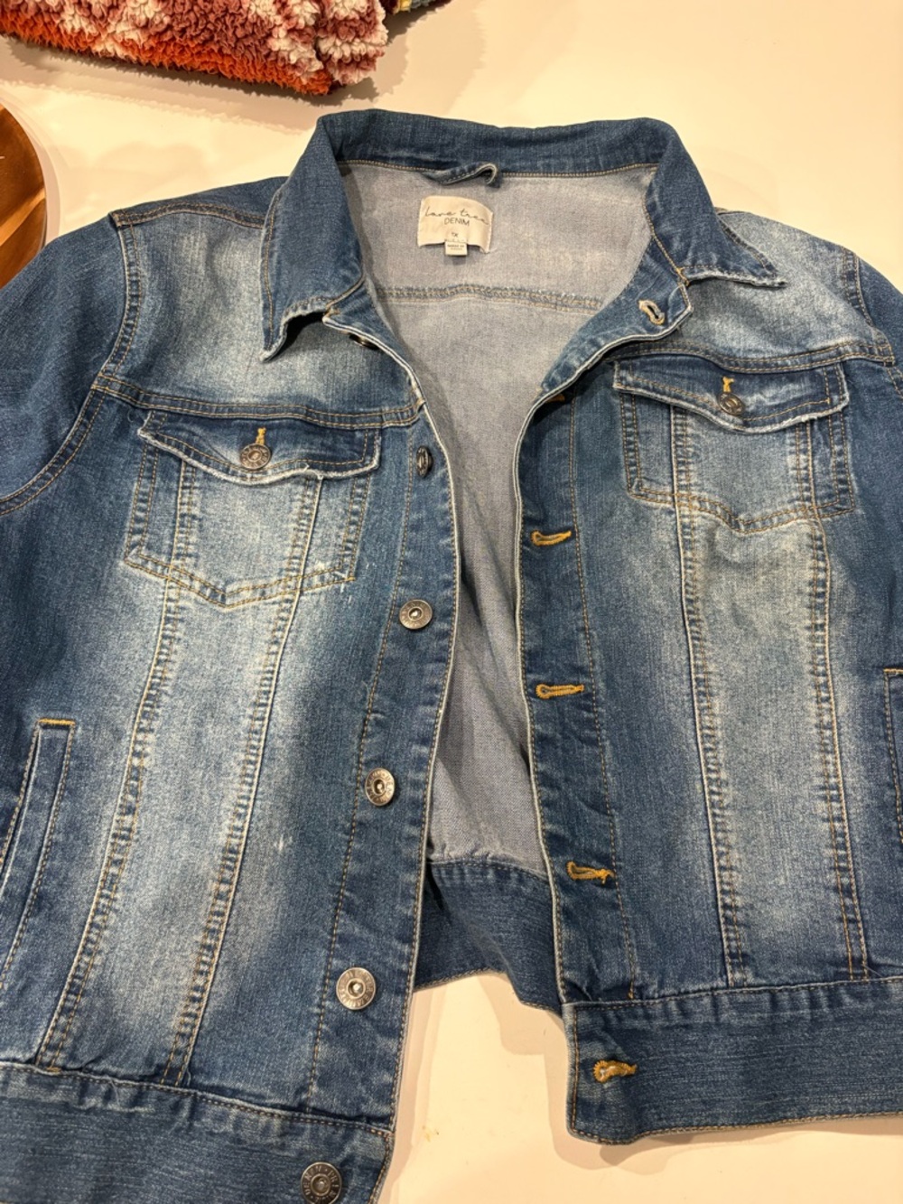 Love Tree Light Blue Denim Jacket